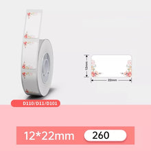 Load image into Gallery viewer, Christmas Label Tape for Niimbot D11 D110 D101 Printer Paper