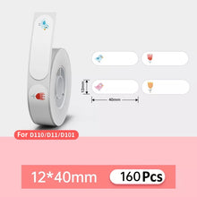 Load image into Gallery viewer, Christmas Label Tape for Niimbot D11 D110 D101 Printer Paper