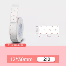 Load image into Gallery viewer, Christmas Label Tape for Niimbot D11 D110 D101 Printer Paper