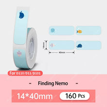 Load image into Gallery viewer, Christmas Label Tape for Niimbot D11 D110 D101 Printer Paper