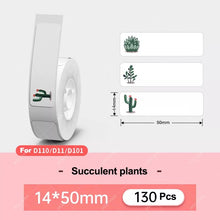 Load image into Gallery viewer, Christmas Label Tape for Niimbot D11 D110 D101 Printer Paper