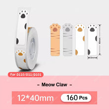 Load image into Gallery viewer, Christmas Label Tape for Niimbot D11 D110 D101 Printer Paper