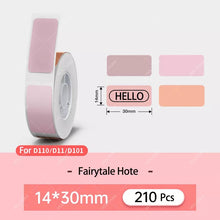 Load image into Gallery viewer, Christmas Label Tape for Niimbot D11 D110 D101 Printer Paper