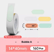 Load image into Gallery viewer, Christmas Label Tape for Niimbot D11 D110 D101 Printer Paper