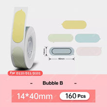 Load image into Gallery viewer, Christmas Label Tape for Niimbot D11 D110 D101 Printer Paper