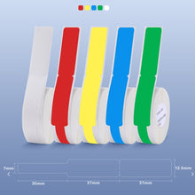 Load image into Gallery viewer, Niimbot D11 Mini Label Paper Adhesive Cable Stickers