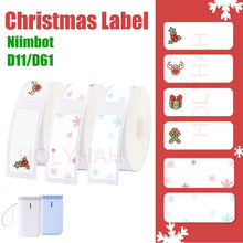 Load image into Gallery viewer, Cute Christmas Decoration Thermal Label Sticker