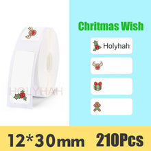 Load image into Gallery viewer, Cute Christmas Decoration Thermal Label Sticker