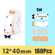 Load image into Gallery viewer, Cute Christmas Decoration Thermal Label Sticker