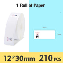 Load image into Gallery viewer, Cute Christmas Decoration Thermal Label Sticker