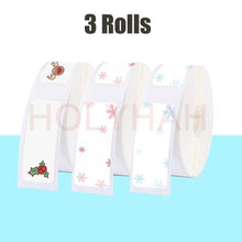 Load image into Gallery viewer, Cute Christmas Decoration Thermal Label Sticker