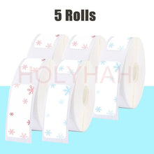 Load image into Gallery viewer, Cute Christmas Decoration Thermal Label Sticker