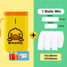 Load image into Gallery viewer, Niimbot D11 B.DUCK with 3 rolls white