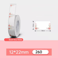 Load image into Gallery viewer, Christmas Label Tape for Niimbot D11 D110 D101 Printer Paper
