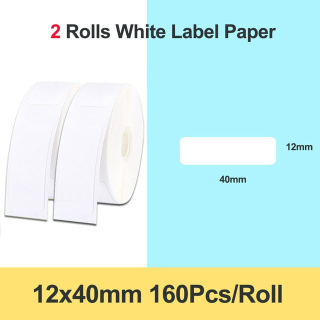 Niimbot Waterproof Mini Label Paper For D11 Peripage Mini Printer Printing  Scratch Resistant, Anti Oil Sticker For Pure Color Pricing From Ecsale007,  $15.25