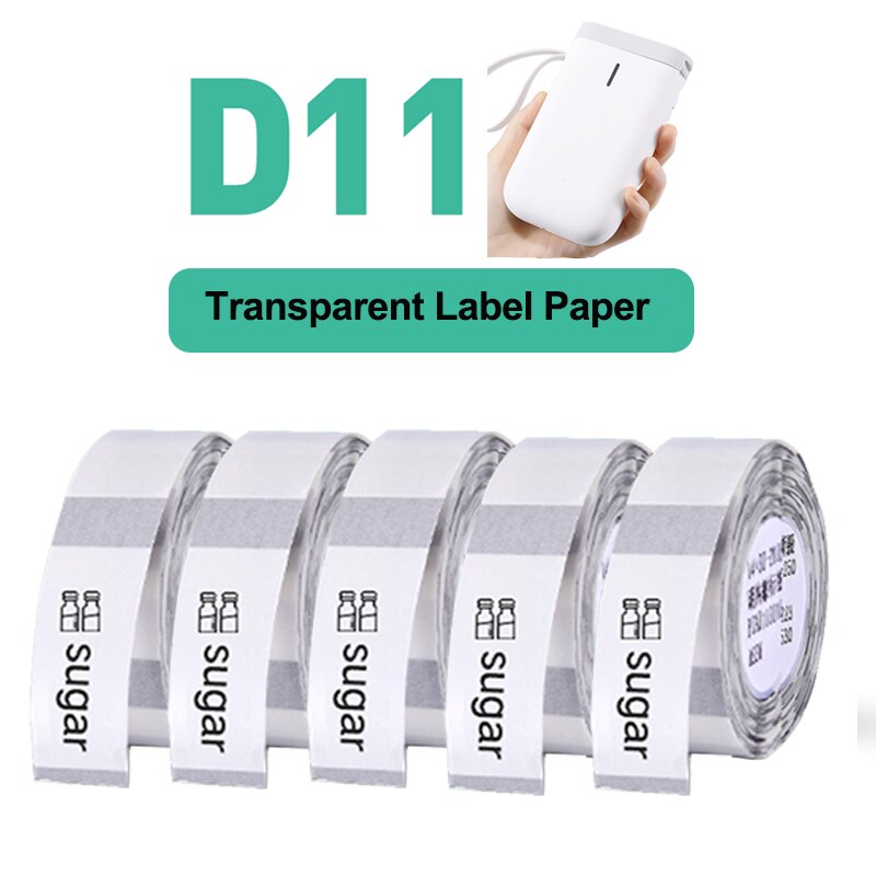 Paper Printing Label for D11 Mini Label Printer Waterproof Anti-Oil Price  Label Pure Color Scratch-Resistant Label Sticker Paper