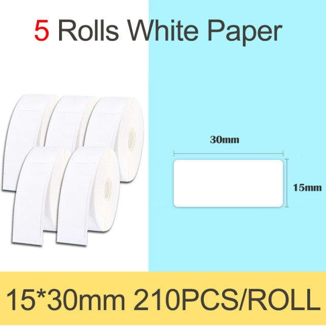 Niimbot Paper Niimbot Thermal Label paper Waterproof Anti-Oil Transparent – Niimbot™ D11